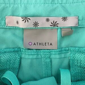 Athleta Turquoise Performance Shorts